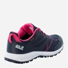 Дитячі кросівки для дівчинки Jack Wolfskin Woodland Texapore Low K 4042162-8333 26 Темно-синій/Рожевий (4064993186895) - зображення 4