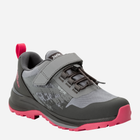 Підліткові кросівки для дівчинки Jack Wolfskin Villi Hiker Texapore Low K 4056831-2428 36 Сірий/Рожевий (4064993840513) - зображення 2