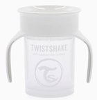 Kubek niekapek Twistshake 360 Cup White 6 m + 230 ml (7350083129314) - obraz 1