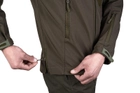 Чоловіча куртка soft shell olive, XXXL - изображение 9