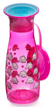 Bidon treningowy do picia Wow Cup Mini Pink Elephants 350 ml (857689007055)