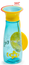 Навчальна пляшечка для годування Wow Cup Mini Sub Marine 350 мл (857689007741) - зображення 3