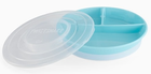 Тарілка Twistshake Divided Plate 6 м + Pastel Blue з відділеннями і кришкою (7350083121707) - зображення 3
