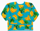 Śliniak Twistshake Long Sleeve Bib Banana z rękawami (7350083125118) - obraz 1