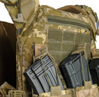 Тактическая Плитоноска-бронежилет ARMOR с напашником и боковыми карманами Пиксель (666443) - изображение 4