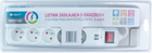 Listwa ochronna z wyłącznikiem DPM 5 gniazd 2 x USB 1.5 m biała (FMP9115U) - obraz 4
