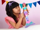 Lalka Syrenka Barbie Migoczące światełka Dreamtopia (0194735024353) - obraz 2