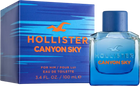 Woda toaletowa męska Hollister Canyon Sky 100 ml (85715267146) - obraz 1