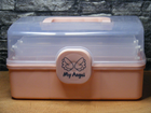 Аптечка-органайзер ,розовая - изображение 4