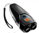 Отпугиватель собак ультразвуковой MHZ Ultrasonic Dog Repeller PU 70 8669 с фонариком черный
