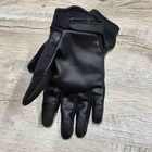 Тактические перчатки полнопалые Military Combat Gloves mod. IV (Size L) - Black [8FIELDS] - изображение 3