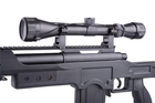 Гвинтівка снайперська MB4412D — з оптикою та сошками — Black [WELL] (для страйкбола) - зображення 10