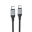 Кабель Hoco X102 Fresh 60W charging data cable Type-C to Type-C Black
