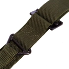 Тактичний ремінь нейлоновий поясний армійський для сумок та підсумок Blackhawk 125 х 3,5 см Оливковий АН5547 - зображення 4
