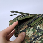 Прочная тактическая сумка через плечо мужская женская сумка военная через плечо Камуфляж TACTICAL PRO (ZK-12) - изображение 10