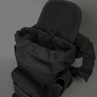 Тактическая сумка на бедро SILVER KNIGHT Военная 28 х 27 см Нейлон Оксфорд 900D Черный (АН229) - изображение 4