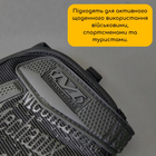 Защитные тактические военные перчатки без пальцев MECHANIX для рыбалки охоты черные АН5628 размер L - изображение 7