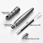 Титановая ручка-брелок для самозащиты Dioneer EDC Stone Wash - изображение 12