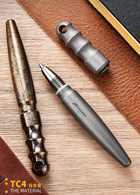 Титанова ручка-брелок для самозахисту Dioneer EDC блискавка - зображення 9