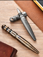 Титановая ручка-брелок для самозащиты Dioneer EDC молния - изображение 11