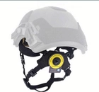 Подвесная система с защитными противоударными подушками для военного шлема черный - изображение 3