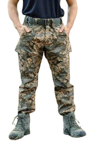 Тактичні штани SMILO cargo Softshell PIXEL, S - изображение 1