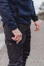 Тактичні штани SMILO cargo Softshell BLACK, M - изображение 3