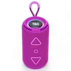 Bluetooth-колонка TG656, с RGB ПОДСВЕТКОЙ, speakerphone, радио, purple
