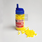 Набор пластиковых пулек для игрушечного оружия 2000 шт d-6 мм пластиковые пульки в баночке Yellow
