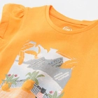 Дитяча футболка для дівчинки Cool Club CCG2412612 110 см Оранжева (5903977309112) - зображення 2