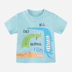 Дитяча футболка для хлопчика Cool Club CCB2403065 104 см Бірюзова (5903977336705) - зображення 1