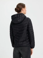Куртка демісезонна коротка з капюшоном жіноча Sinsay 7706A M Чорна (5904620424794) - зображення 2