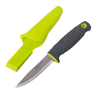 Нож шведский My Garden двухкомпонентная ручка зеленый чехол 220 мм - изображение 2