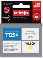 Tusz Activejet do Epson T1294 Supreme 15 ml Yellow (AE-1294N) - obraz 1