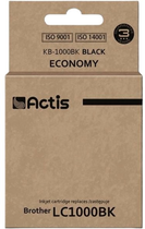 Картридж Actis для Brother LC1000BK/LC970BK Standard 36 мл Black (KB-1000BK)