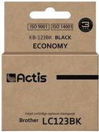 Картридж Actis для Brother LC123BK/LC121BK Standard 15 мл Black (KB-123Bk)