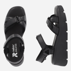Жіночі сандалі RIEKER Evolution W1552-00 39 25.5 см Чорні (4061811423309) - зображення 7