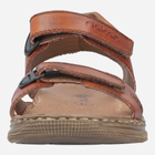 Sandały męskie skórzane RIEKER 21461-24 45 29.3 cm Brązowe (4061811444502) - obraz 12
