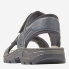 Чоловічі сандалі для трекінгу RIEKER 26156-15 45 29.3 см Темно-сині (4059954938514) - зображення 4