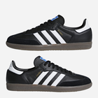 Tenisówki męskie ze skóry naturalnej Adidas Originals Samba OG B75807 48 (12.5UK) 31 cm Czarne (4059811988539) - obraz 5