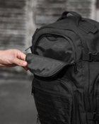 Рюкзак тактичний BEZET Soldier чорний - onesize - зображення 11