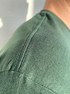 Тактична футболка, Німеччина 100% бавовна, темно-зелена TST-2000 - GR XXl - зображення 4