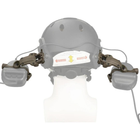 Кріплення адаптер (Чебурашка) на шолом для навушників Earmor, Walkers, Impact Sport, Peltor - Coyote - зображення 4