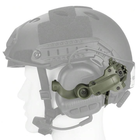 Крепление адаптер (Чебурашка) на каску шлем для наушников Impact Sport, Walker's, Earmor, Peltor - Green - изображение 3