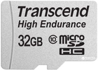 Karta pamięci Transcend microSDHC 32GB Class 10 High Endurance + adapter (TS32GUSDHC10V) - obraz 1