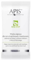 Maska Apis Acne-Stop Algae z bambusem i zieloną herbatą dla cery trądzikowej 20 g (5901810006228) - obraz 1