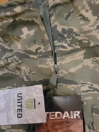 Куртка тактическая парка армии США Valley Apparel APECS Gore-Tex водонепроницаемая размер Large Regular Мультикам - изображение 5