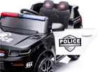 Електромобіль Azeno Electric Car Police SUV Чорний (5713570002736) - зображення 8