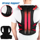Корсет для Спини Black Spine Back Support Belt Original (SH774692) - зображення 7