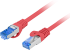 Patchcord Lanberg Cat 6a FTP 20 m Red (PCF6A-10CC-2000-R) - obraz 1